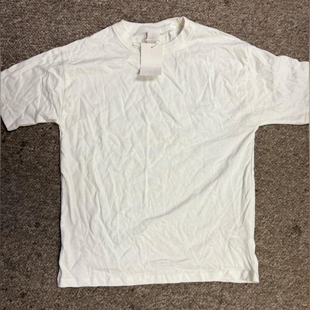 Zara Classic Cream Big kids 13/14 years T-Shirt